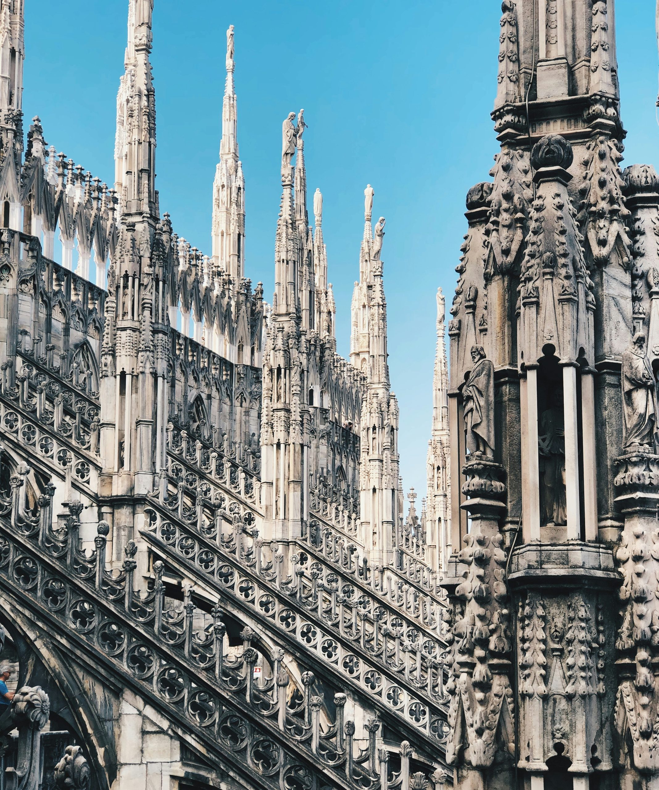 Vista del Duomo di Milano